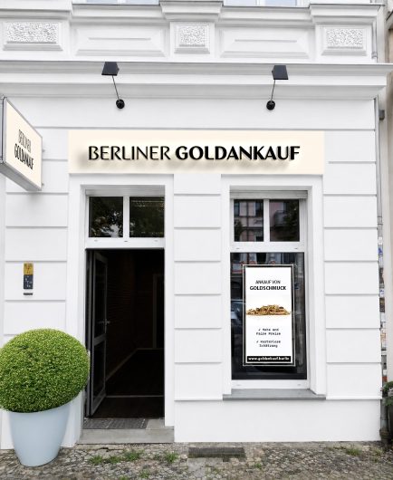Berliner Goldankauf – Außenansicht Wörther Straße 20